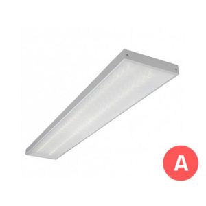 Потолочный светодиодный светильник с БАП (1 час) LC 36-P-OFFICE PR A1 36Вт 5000К/4000К