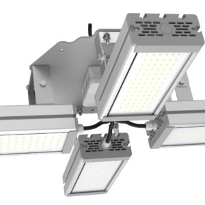 Светильник подвесной Ромашка High-Bay SVT-P-FLOWER-128Вт (с защитой от 380В, трос)
