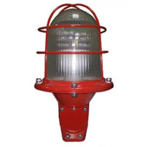 Светодиодный одинарный заградительный огонь СДЗО-05-2 с решеткой