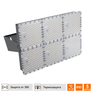 Промышленный Led светильник Техсветпром ТСП-ДСП06-LUX 320Вт Д120 IP67 скоба